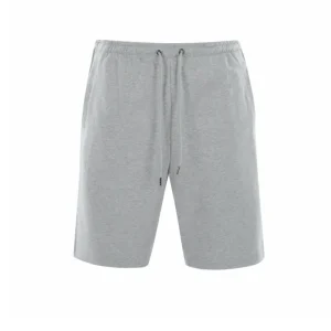Knælange shorts med elastik - Grå
