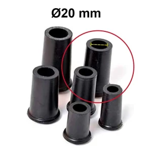 Dupsko Ø20 mm - Sort