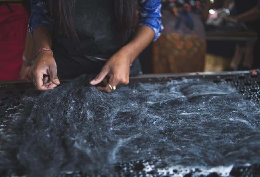 Uldhjemmesko (100% ren uld) - Model Denim m/Gummisål - Dansk Design fra SHUS - Billede 8